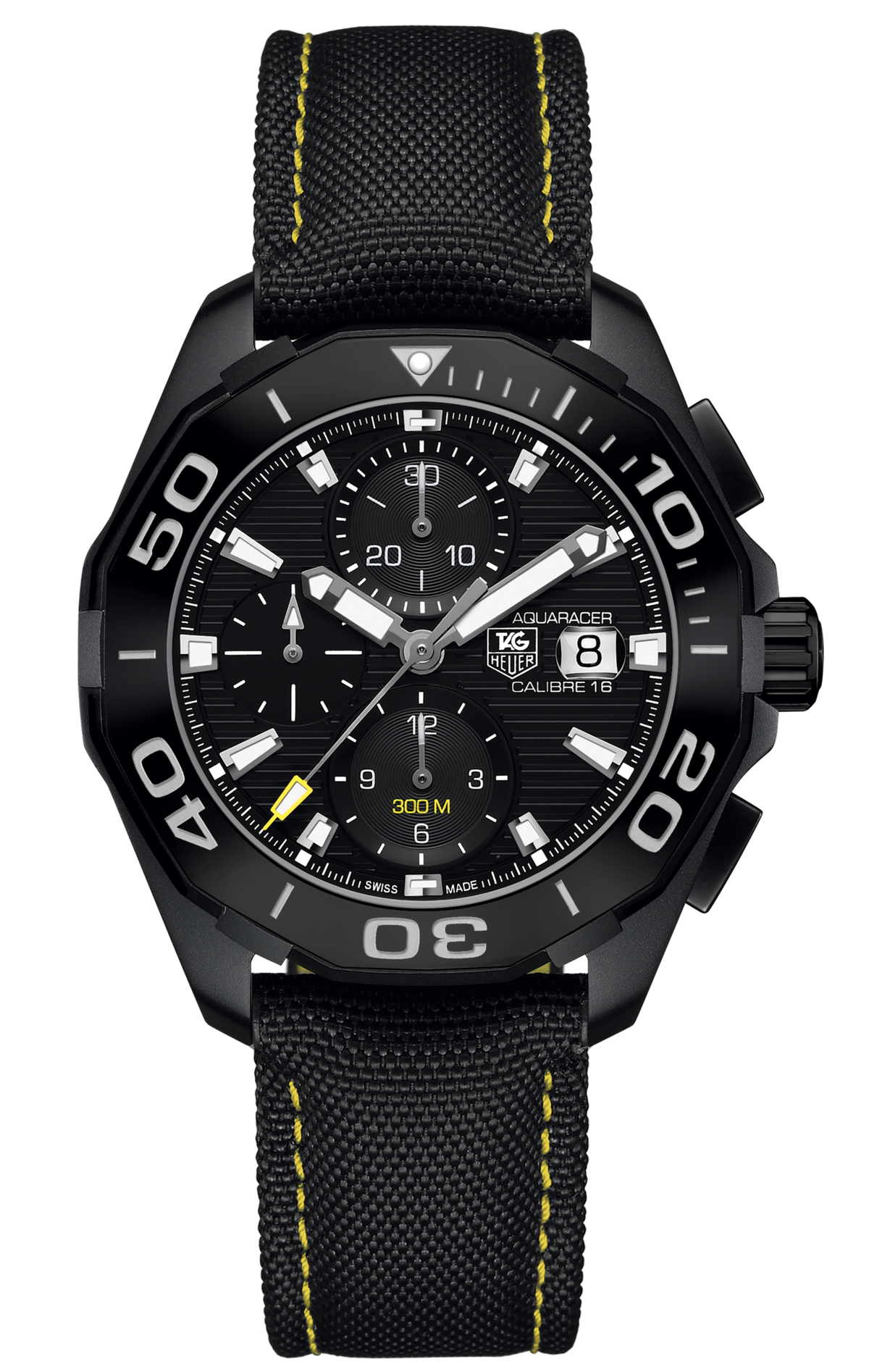 Tag Heuer Aquaracer PVD Black Dial Watch for Men - CAY218A.FC6361