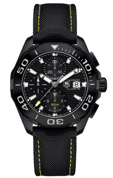 Tag Heuer Aquaracer PVD Black Dial Watch for Men - CAY218A.FC6361
