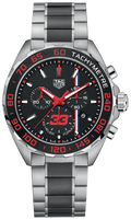 Tag Heuer Formula 1 Max Verstappen Limited Edition Grey Dial Two Tone Steel Strap Watch for Men - CAZ101U.BA0843