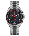 Tag Heuer Formula 1 Max Verstappen Limited Edition Grey Dial Two Tone Steel Strap Watch for Men - CAZ101U.BA0843