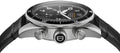 Tag Heuer Autavia Chronometer Flyback Automatic Chronograph Black Dial Black Leather Strap Watch for Men - CBE511A.FC8279