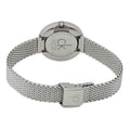 Calvin Klein Firm White Dial Silver Mesh Bracelet Watch for Women - K3N23126