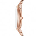 Fossil Jacqueline Rose Gold Dial Rose Gold Steel Strap Watch for Women - ES3970
