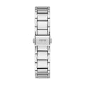 Guess Solstice Diamonds Silver Dial Silver Steel Strap Watch for Women - GW0403L1