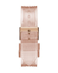 Guess Athena Rose Gold Dial Rose Gold Rubber Strap Watch for Women - GW0409L3
