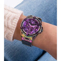 Guess Queen Multicolor Dial Multicolor Steel Strap Watch For Women - GW0464L4