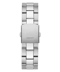 Guess Axle Multifunction Black Dial Silver Steel Strap Watch For Men - GW0488G1