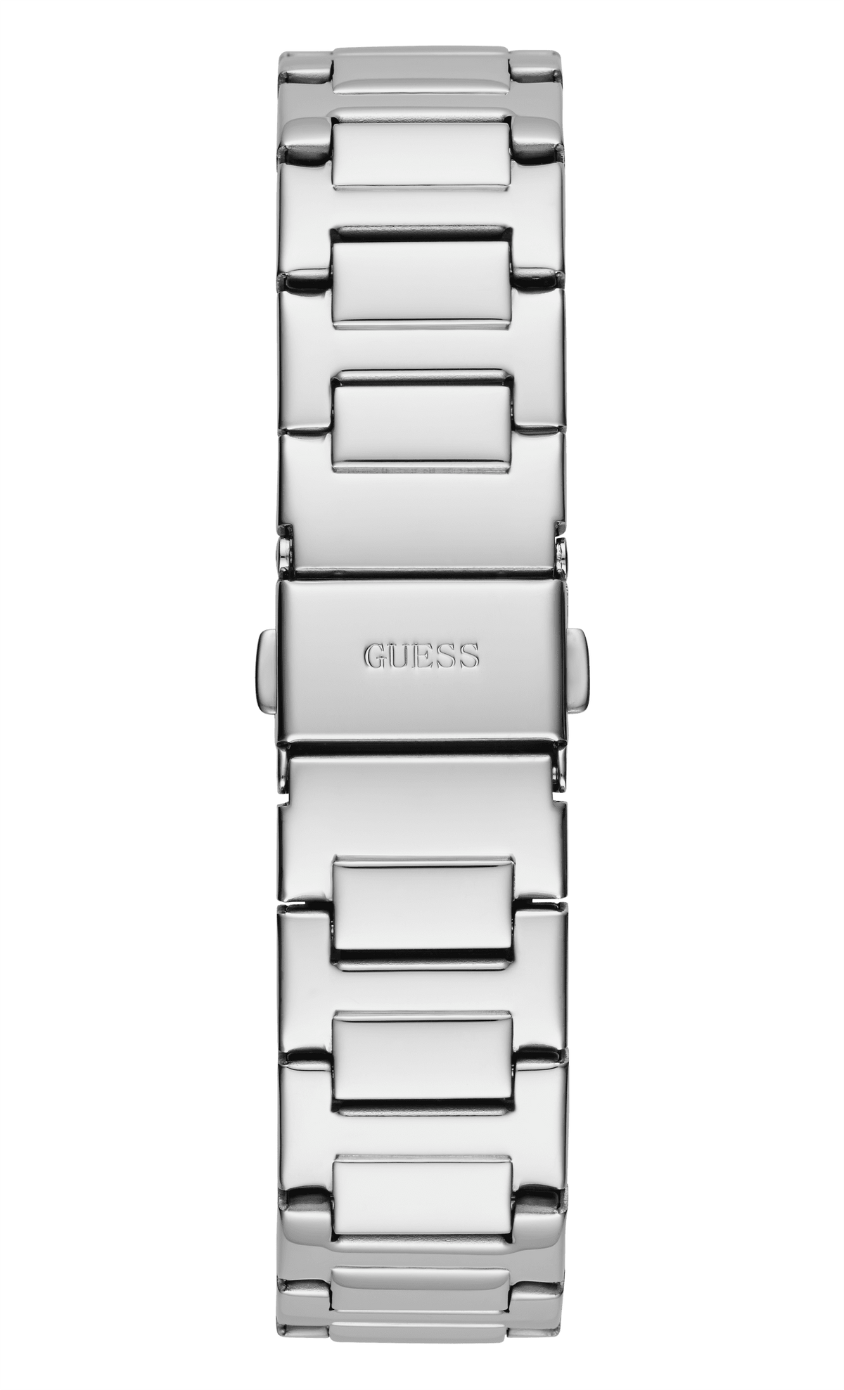 Guess Duchess Quartz Silver Dial Silver Steel Strap Watch For Women - GW0558L1