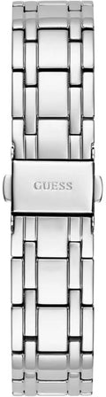 Guess Allara Quartz Silver Dial Silver Steel Strap Watch For Women - GW0604L1