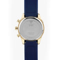 Guess Catalina Blue Gold Tone Blue Silicone Strap Watch For Women - W0562L2