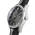Tag Heuer Carrera Automatic Black Dial Black Leather Strap Watch for Men - WAR201A.FC6266
