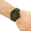 Tommy Hilfiger Quartz Black Dial Black Steel Strap Watch for Men - 1791634