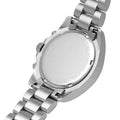Michael Kors Bradshaw Chronograph White Dial Two Tone Steel Strap Watch For Women - MK7258