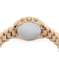 Michael Kors Bradshaw Chronograph Rose Gold Dial Rose Gold Steel Strap Watch for Women - MK5799