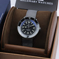 Breitling Superocean Heritage '57 Black Dial Silver Mesh Bracelet Watch for Men - A10370121B1A1