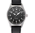 IWC Pilot's Mark XVIII 40mm Black Dial Black Leather Strap Watch for Men - IW327001