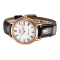 Tissot T Classic Carson Powermatic 80 White Dial Brown Leather Strap Watch for Men - T085.407.36.013.00