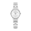 Calvin Klein Simplicity White Dial Silver Steel Strap Watch for Women - K4323185
