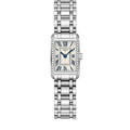 Longines Dolcevita Diamonds Silver Dial Silver Steel Strap Watch for Women - L5.258.0.71.6