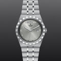 Tudor Royal Day Date Diamonds Automatic Silver Dial Silver Steel Strap Watch for Men - M28600-0002