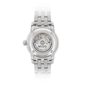 Mido Baroncelli III Automatic Diamonds White Dial Silver Steel Strap Watch For Women - M7600.4.66.1