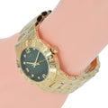 Marc Jacobs Amy Green Dial Gold Steel Strap Watch for Women - MBM8609