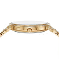 Michael Kors Melissa Pave Gold Dial Gold Steel Strap Watch for Women - MK4371