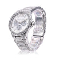 Michael Kors Camille Multifunction Crystals Silver Dial Silver Steel Strap Watch for Women - MK6957