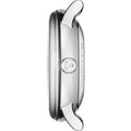 Tissot Carson Premium Lady Born to Be Brace Special Edition Silver Dial Black Leather Strap Watch for Women - T122.207.16.036.00