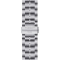 Tissot T Classic Luxury Powermatic 80 Black Dial Silver Steel Strap Watch For Men - T086.408.11.056.00