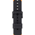 Tissot T Race Cycling Chronograph Black Dial Black Rubber Strap Watch For Men - T111.417.37.441.03