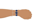 Guess Connoisseur Blue Dial Blue Silicone Strap Watch For Men - GW0335G2