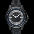 Maserati SFIDA Black Dial Black Rubber Strap Watch For Men - R8851123004