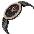 Michael Kors Darci Black Dial Black Steel Strap Watch for Women - MK3407