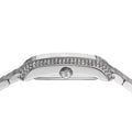 Michael Kors Emery Analog Three Hand Blue Dial Silver Steel Strap Watch for Women - MK4829