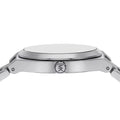 Michael Kors Lennox Three Hand Silver Dial Silver Steel Strap Watch For Women - MK7393