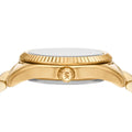 Michael Kors Lexington Analog Gold Dial Gold Steel Strap Watch for Women - MK4741