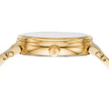 Michael Kors Sofie Quartz Gold Dial Gold Steel Strap Watch For Women - MK4334