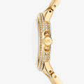Michael Kors Camile Analog White Dial Gold Steel Strap Watch for Women - MK4801