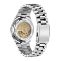 Citizen x Pantone Automatic Dreamy Pink Dial Silver Steel Strap Watch For Men - NJ0158-89X