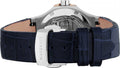 Maserati Potenza Diamonds Silver Dial Blue Leather Strap Watch For Women - R8851108502