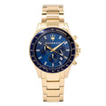 Maserati SFIDA Analog Blue Dial Gold Stainless Steel Watch For Men - R8873640008