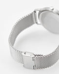 Emporio Armani Minimalist Quartz Blue Dial Silver Steel Strap Watch For Men - AR11571