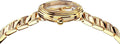 Versace Mini Virtus Quartz White Dial Gold Steel Strap Watch For Men - VET300221