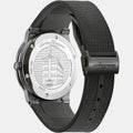 Salvatore Ferragamo Sapphire Black Dial Black Rubber Strap Watch for Men - SFHP00320