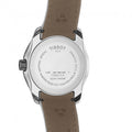Tissot Couturier Lady Silver Dial White Leather Strap Watch For Women - T035.210.16.011.00