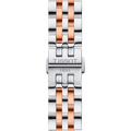 Tissot T Classic Tradition Lady White Dial Two Tone Steel Strap Watch For Women - T063.210.22.037.01