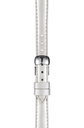 Tissot T Lady Flamingo White Dial White Leather Strap Watch For Women - T094.210.16.011.00