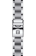 Tissot Quickster Chronograph Black Dial Silver Steel Strap Watch For Men - T095.417.11.067.00