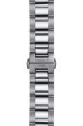 Tissot V8 Quartz Chronograph Black Dial Silver Steel Strap Watch For Men - T106.417.11.051.00